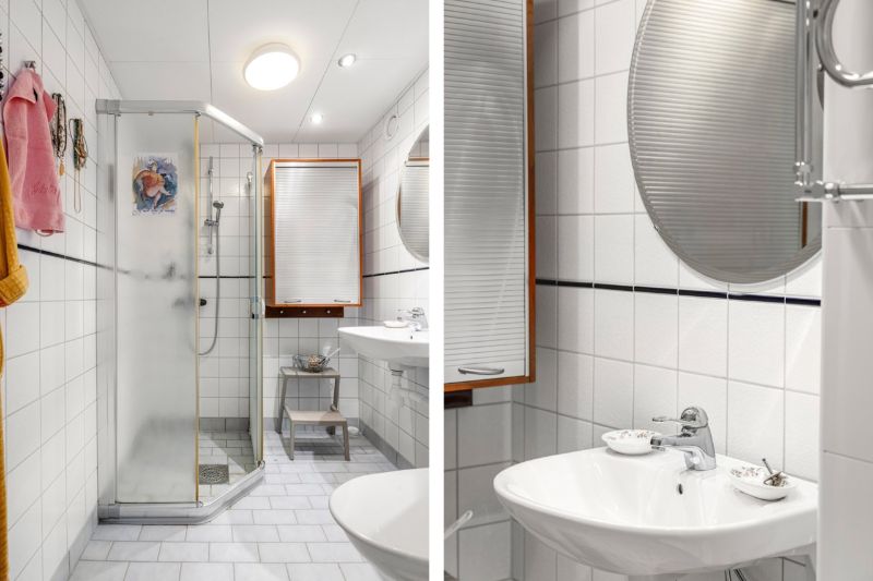 Flytspackling & ombyggnation av badrum med värmegolv. Skanstull, Södermalm i Stockholm