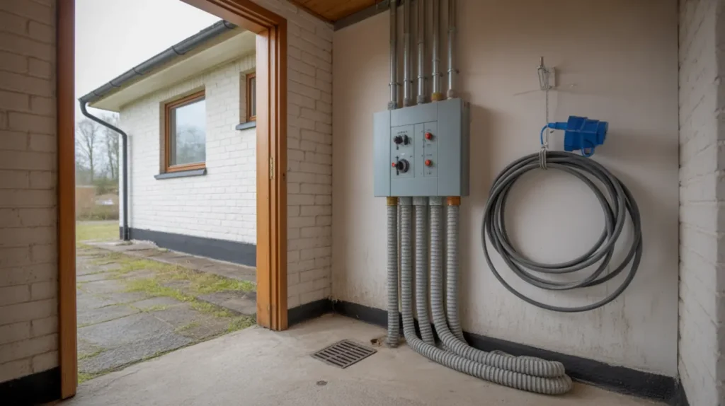str mavbrott i villan s v ljer och installerar du s ker reservkraft elverk elintag och automatisk omkopplare