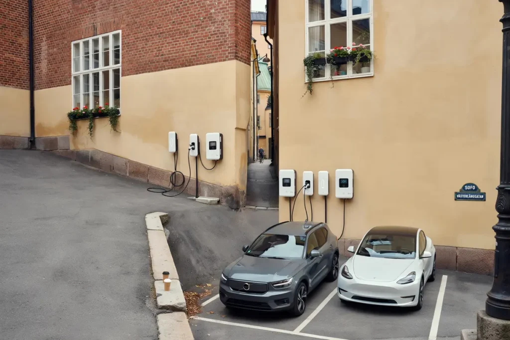 installation av laddboxar i bostadsr ttsf rening i sofo s dermalm