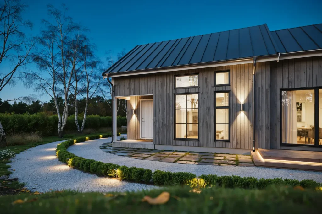 s planerar du utebelysning runt huset tryggare g ngar r tt placering och s ker elinstallation